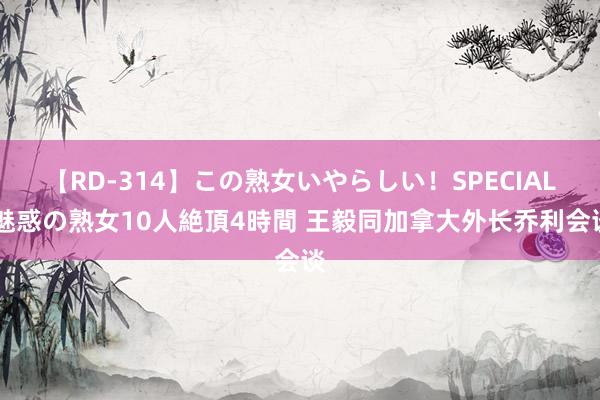 【RD-314】この熟女いやらしい！SPECIAL 魅惑の熟女10人絶頂4時間 王毅同加拿大外长乔利会谈