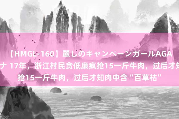 【HMGL-160】麗しのキャンペーンガールAGAIN 12 由奈とエリナ 17年，浙江村民贪低廉疯抢15一斤牛肉，过后才知肉中含“百草枯”