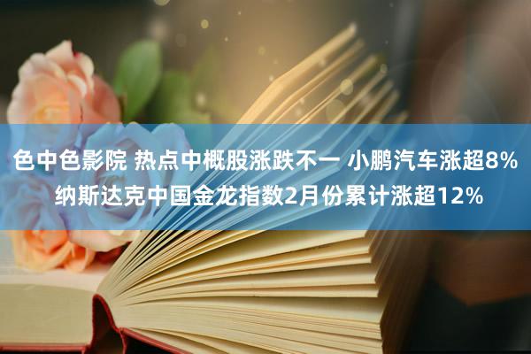 色中色影院 热点中概股涨跌不一 小鹏汽车涨超8% 纳斯达克中国金龙指数2月份累计涨超12%