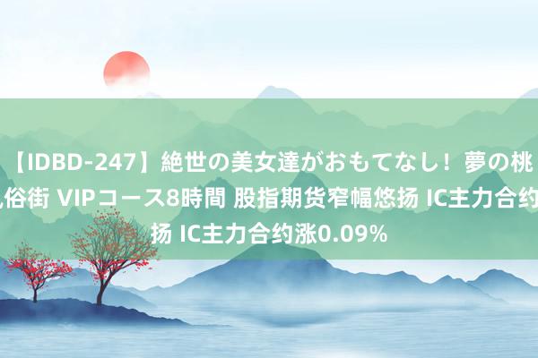 【IDBD-247】絶世の美女達がおもてなし！夢の桃源郷 IP風俗街 VIPコース8時間 股指期货窄幅悠扬 IC主力合约涨0.09%